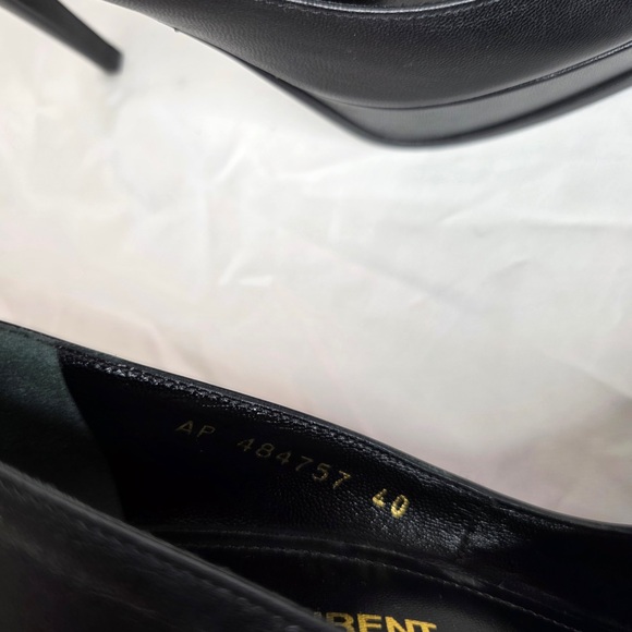 Saint Laurent Classic Black Platform Heels With Box - Size 40! - Picture 14 of 16